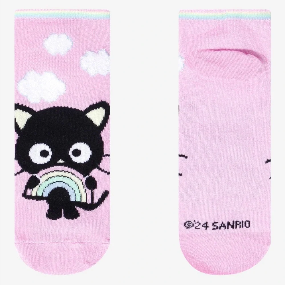 Chococat‎ Sanrio Pastel Rainbow Cloud No Show Socks Hot Topic